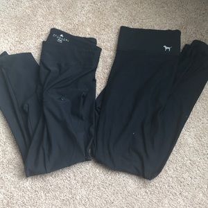 **REVERSIBLE** VS PINK legging AND adidas legging